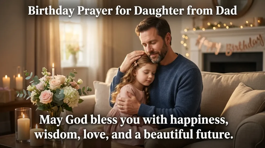 Birthday Prayer for Daughter from Dad