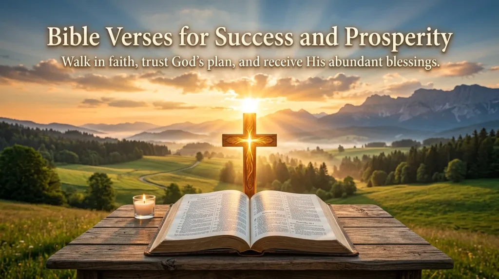 Bible Verses for Success and Prosperity