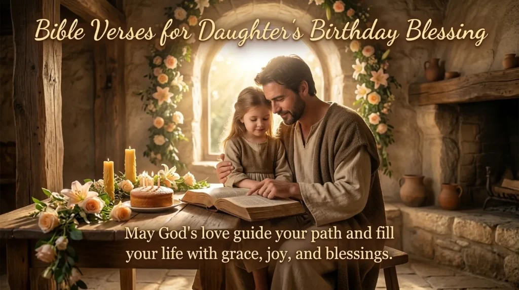 Bible Verses for Daughter's Birthday Blessing