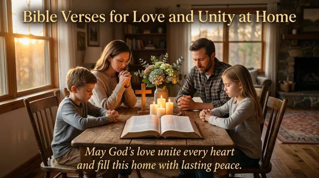 Bible Verses for Love and Unity at Home