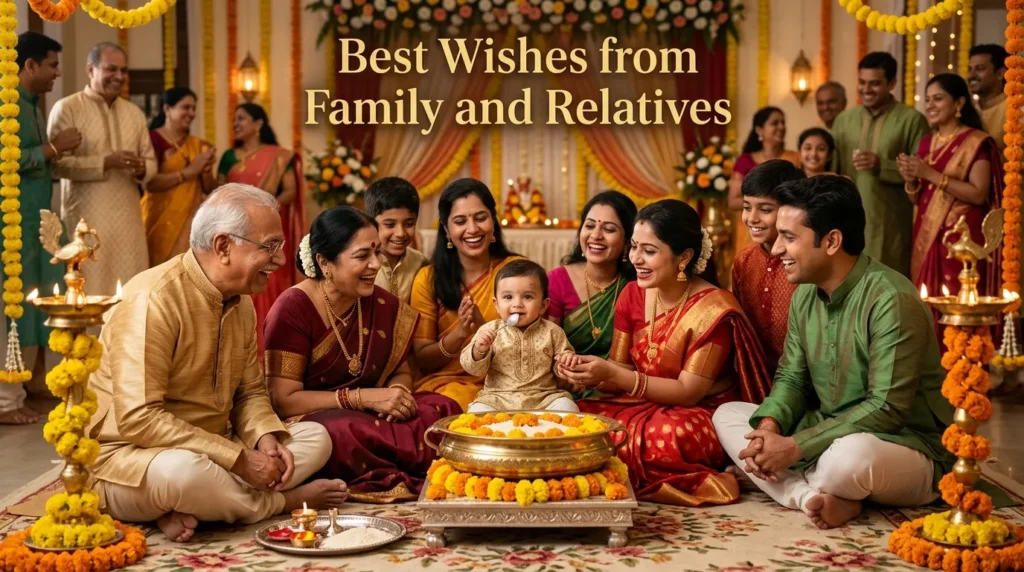 Best Wishes from Family and Relatives