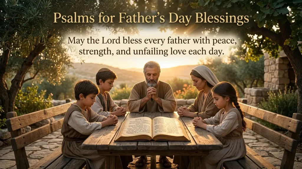 Psalms for Father's Day Blessings