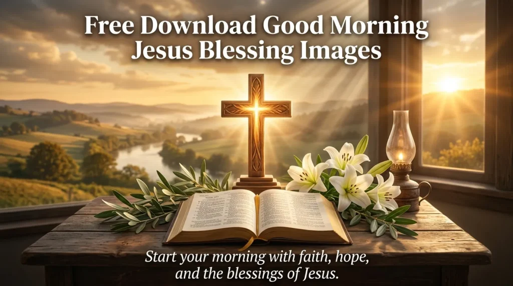 Free Download Good Morning Jesus Blessing Images
