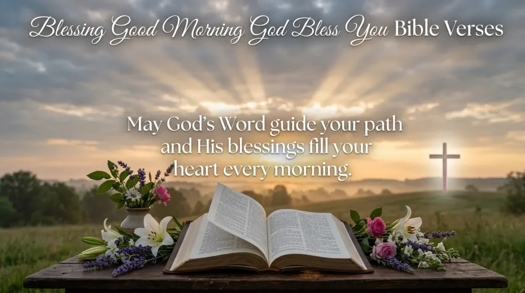 Blessing Good Morning God Bless You Bible Verses