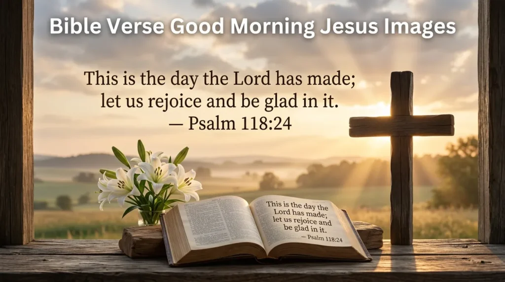 Bible Verse Good Morning Jesus Images