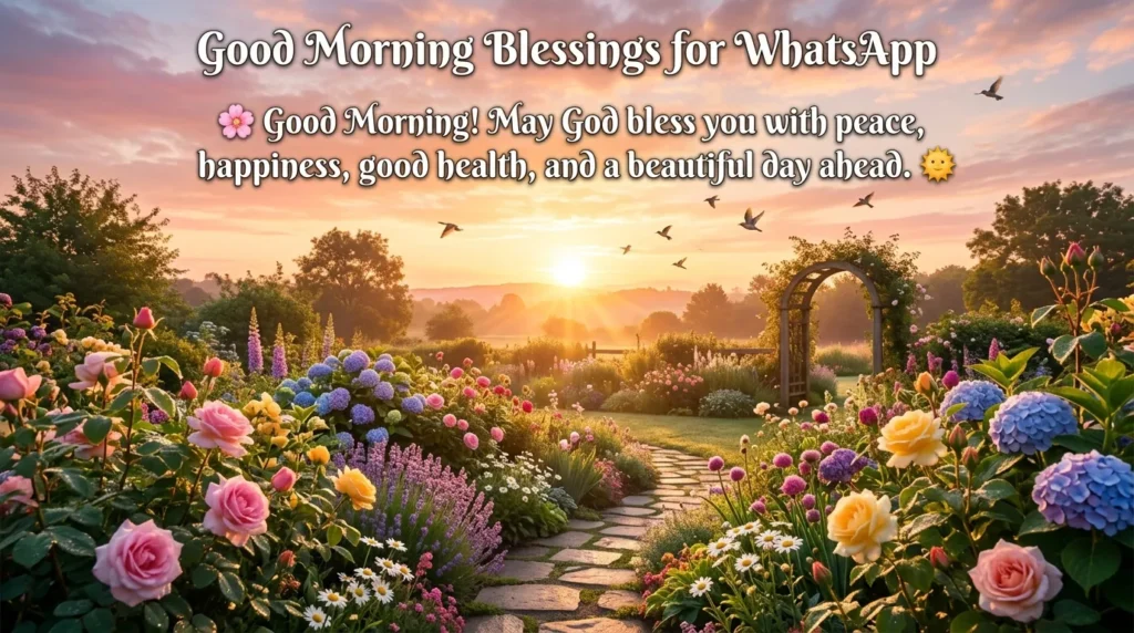 Good Morning Blessings for WhatsApp