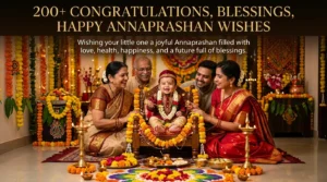 200+ Congratulations, Blessings, Happy Annaprashan Wishes