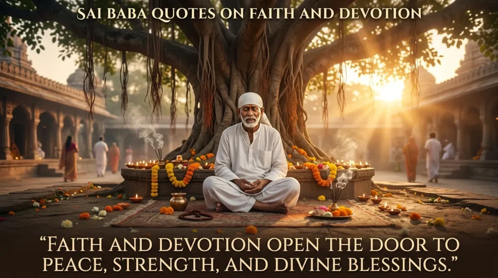 Sai Baba Quotes on Faith and Devotion