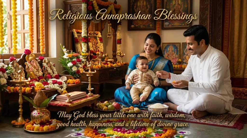 Religious Annaprashan Blessings