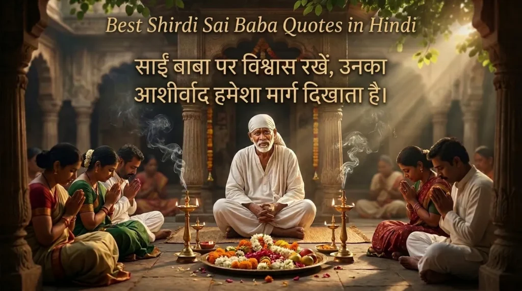 Best Shirdi Sai Baba Quotes in Hindi