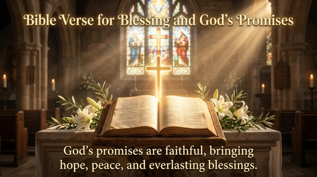 Bible Verse for Blessing and God's Promises