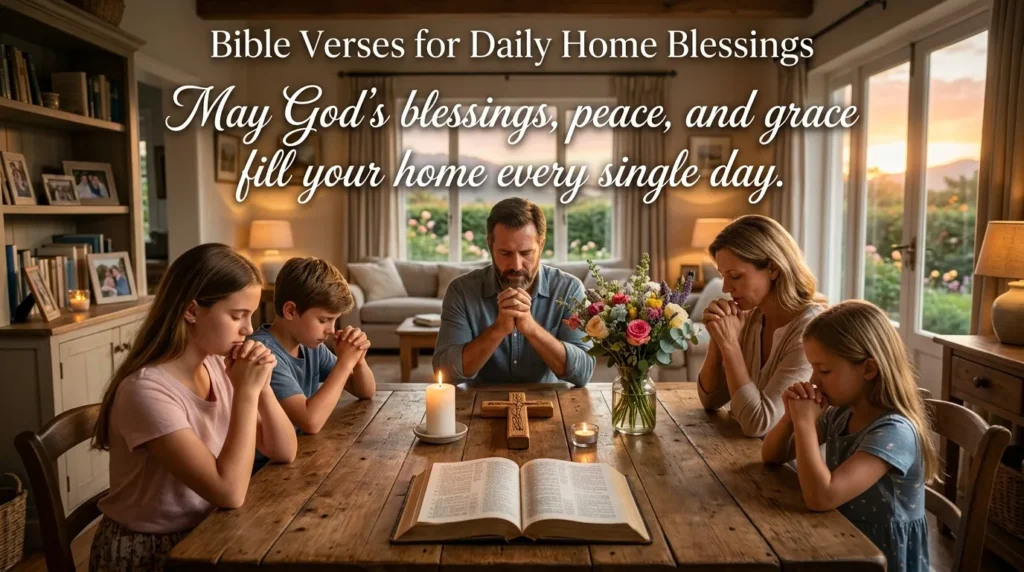 Bible Verses for Daily Home Blessings