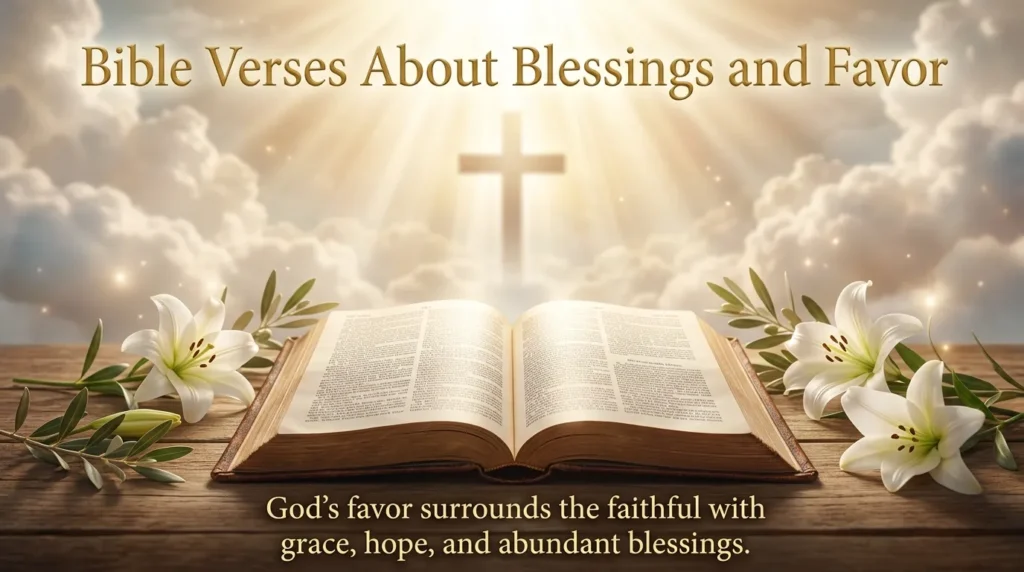 Bible Verses About Blessings and Favor