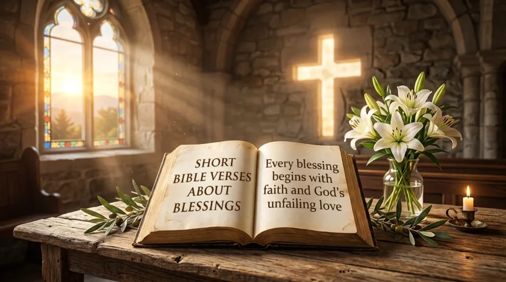 Short Bible Verses About Blessings