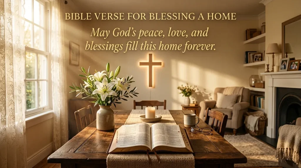 Bible Verse for Blessing a Home