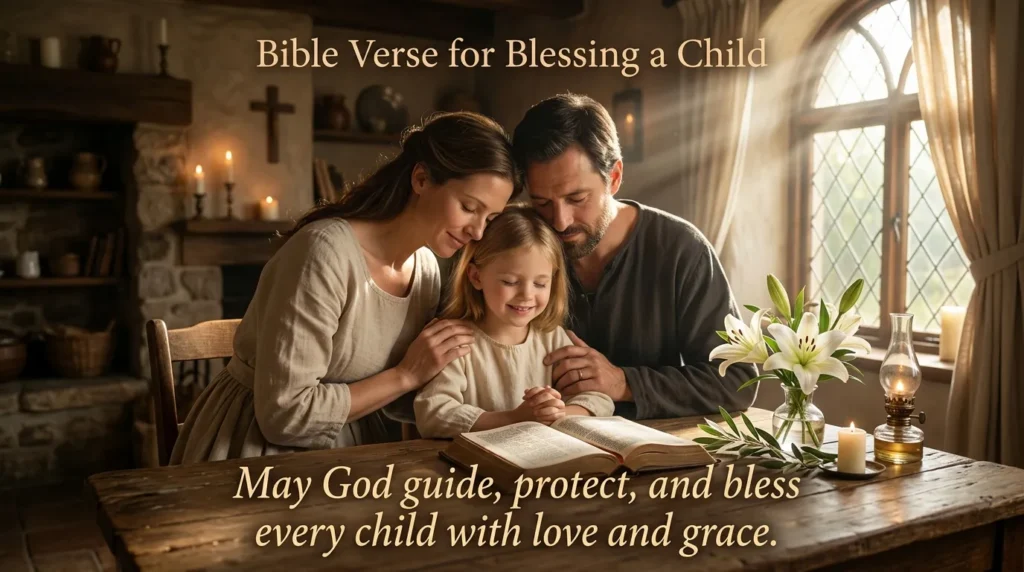 Bible Verse for Blessing a Child