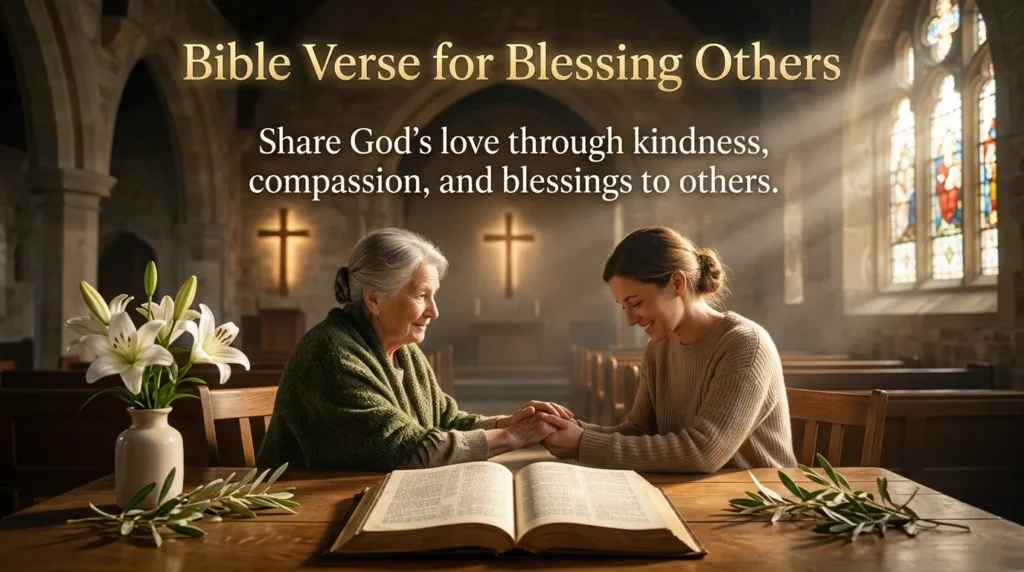 Bible Verse for Blessing Others