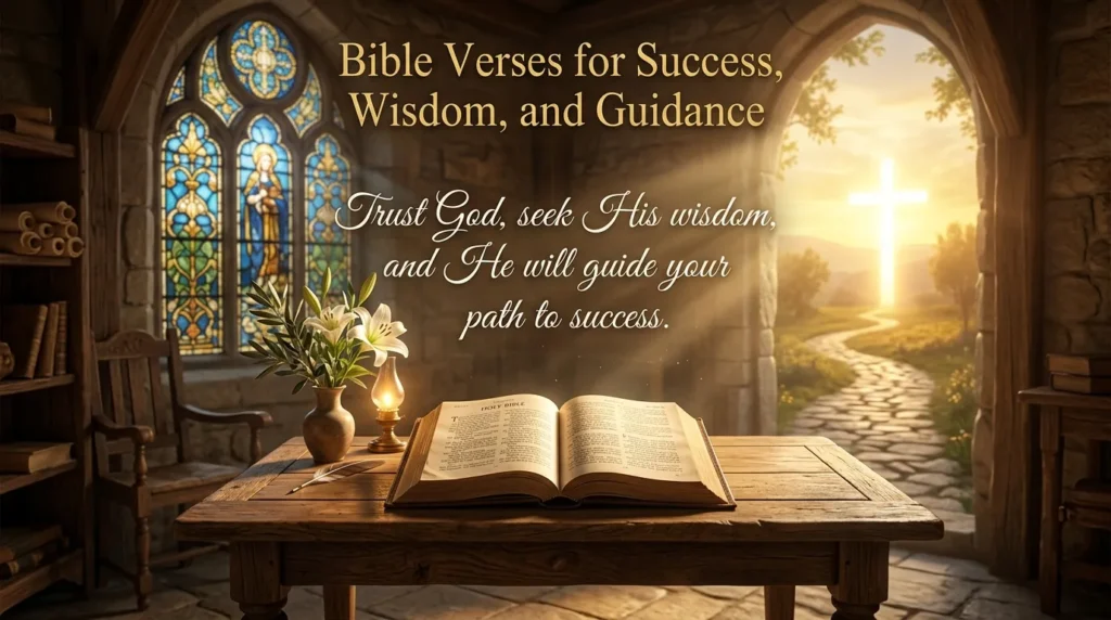 Bible Verses for Success, Wisdom, and Guidance