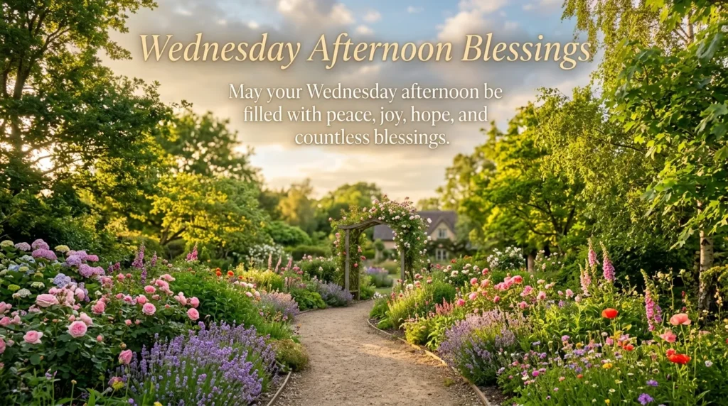Wednesday Afternoon Blessings