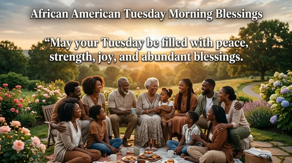 African American Tuesday Morning Blessings