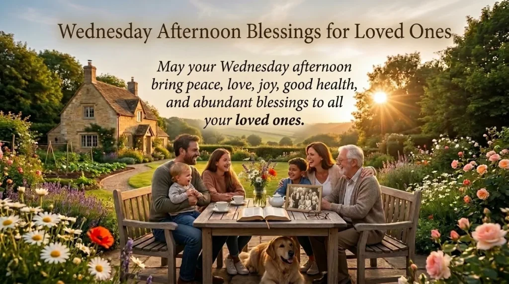 Wednesday Afternoon Blessings for Loved Ones