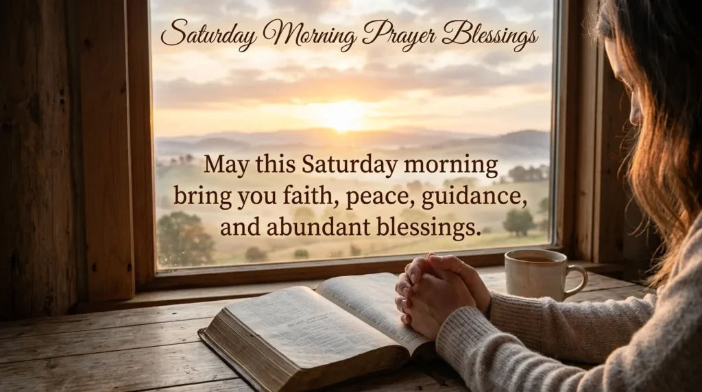 Saturday Morning Prayer Blessings