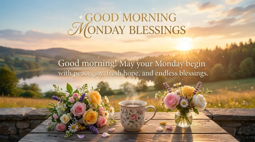 Good Morning Monday Blessings