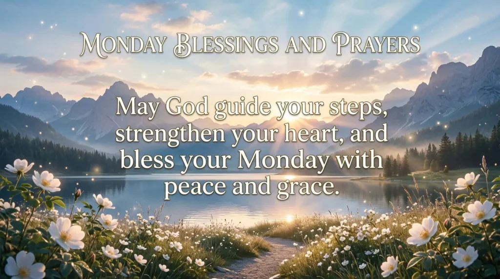 Monday Blessings and Prayers