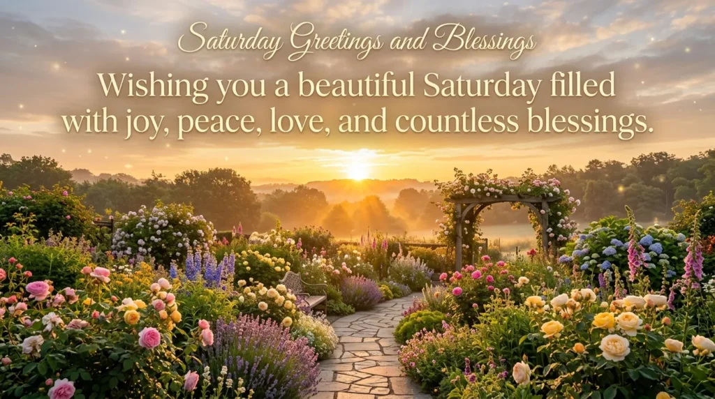 Saturday Greetings and Blessings