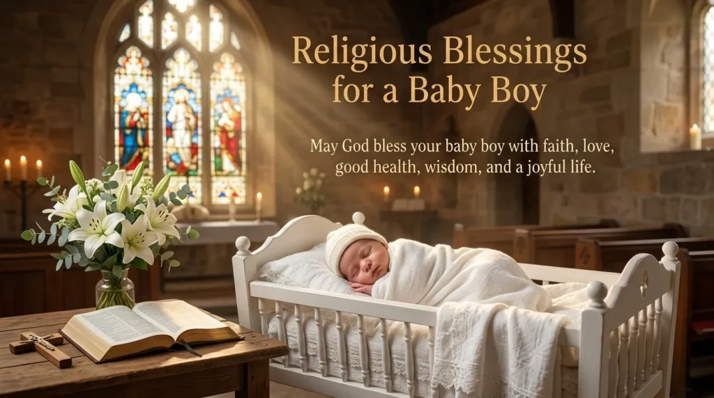Religious Blessings for a Baby Boy