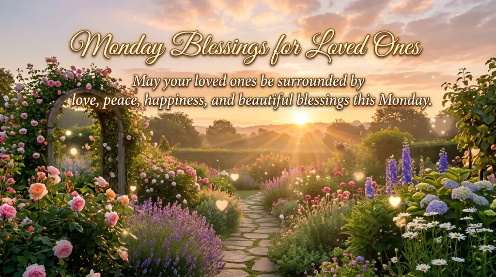 Monday Blessings for Loved Ones
