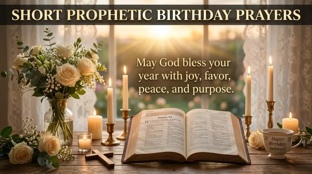 Short Prophetic Birthday Prayers