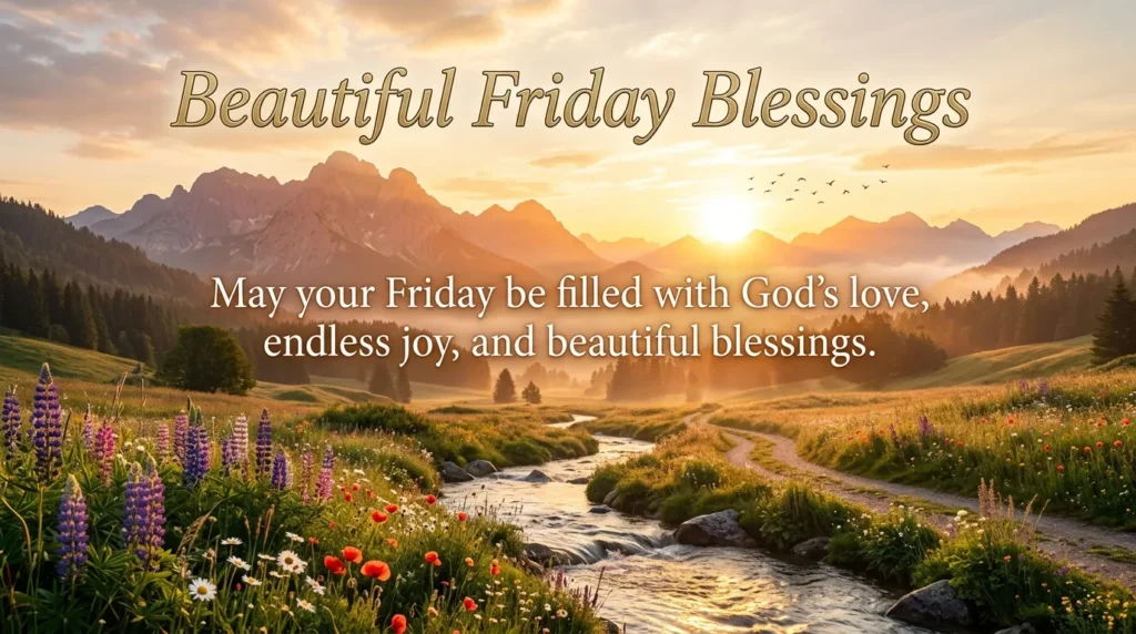Beautiful Friday Blessings
