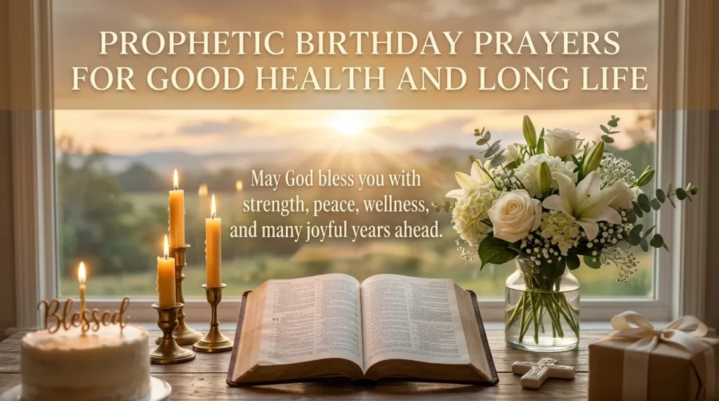 Prophetic Birthday Prayers for Good Health and Long Life