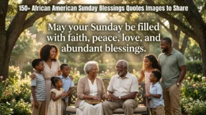 150+ African American Sunday Blessings Quotes Images to Share
