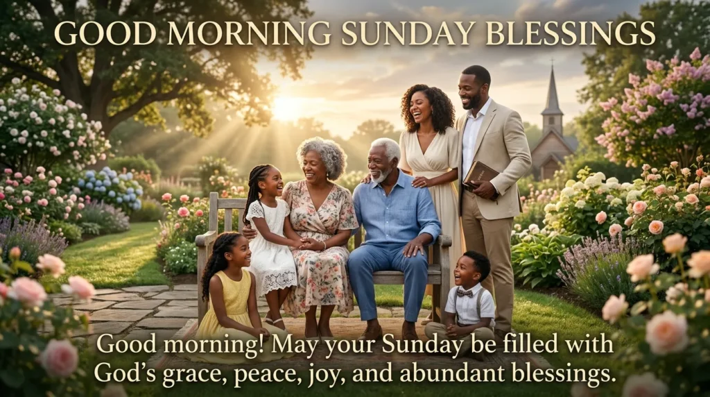 Good Morning Sunday Blessings