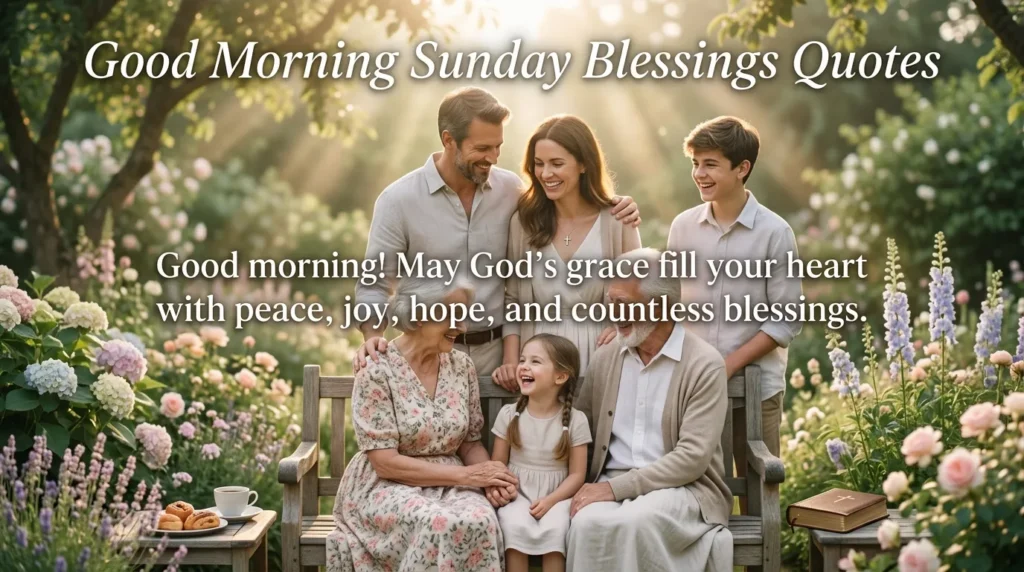 Good Morning Sunday Blessings Quotes