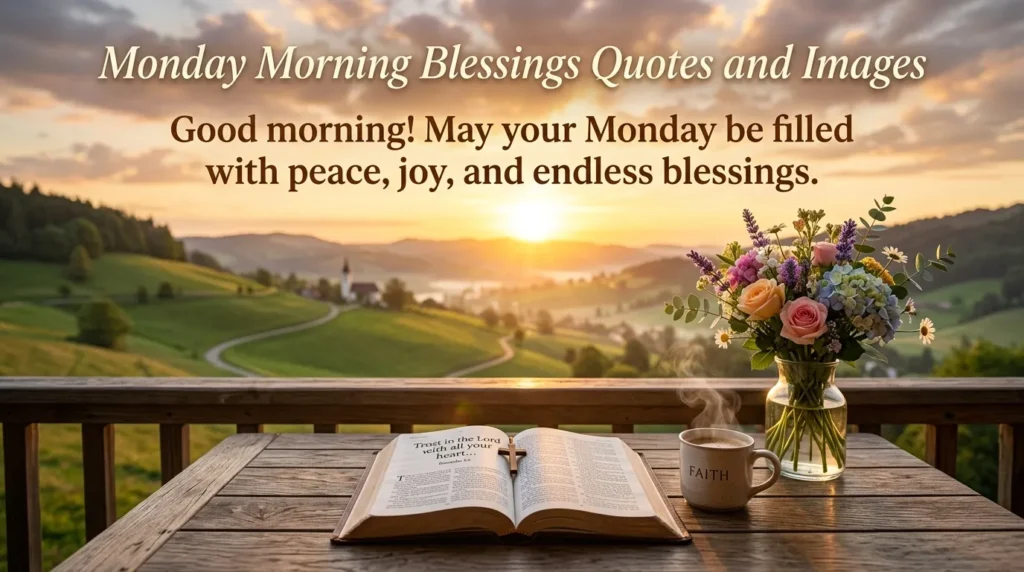 Monday Morning Blessings Quotes and Images