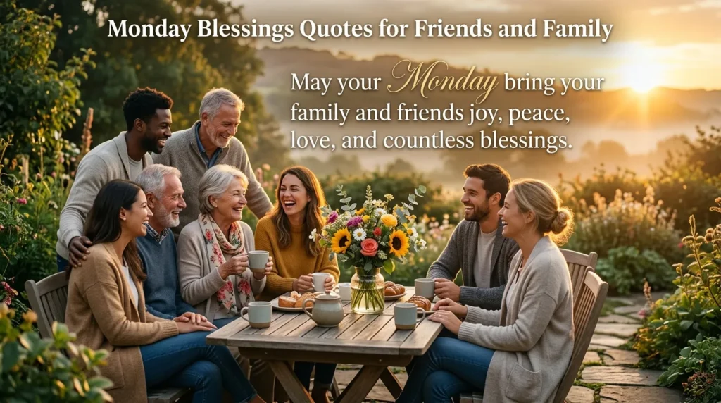 Monday Blessings Quotes for Friends and Family