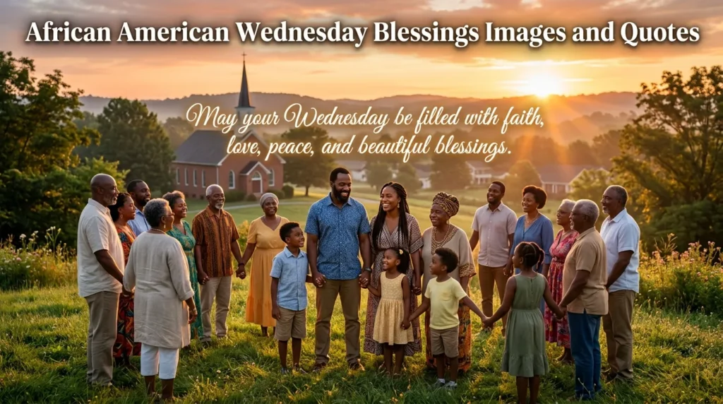 African American Wednesday Blessings Images and Quotes