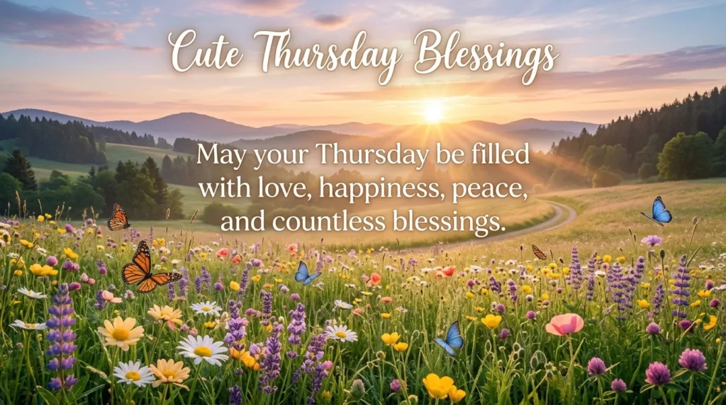 Cute Thursday Blessings