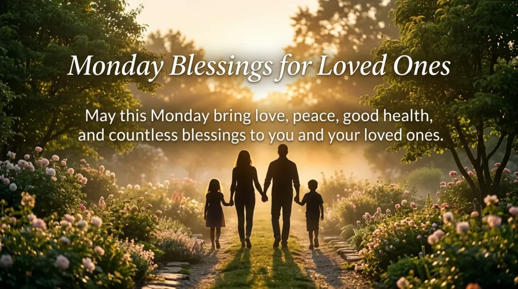 Monday Blessings for Loved Ones