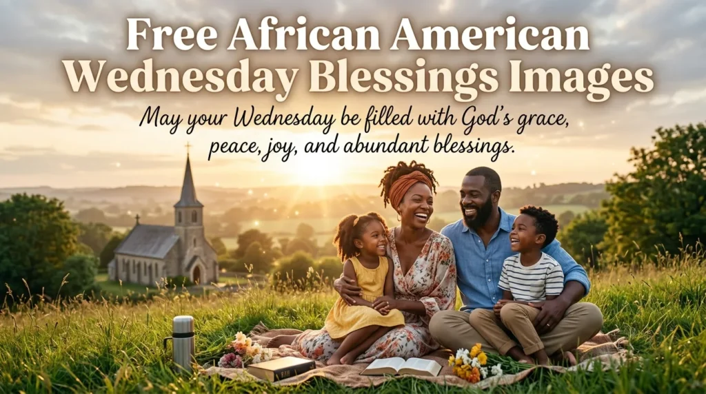 Free African American Wednesday Blessings Images