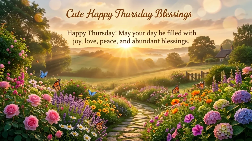 Cute Happy Thursday Blessings
