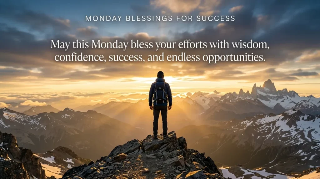 Monday Blessings for Success