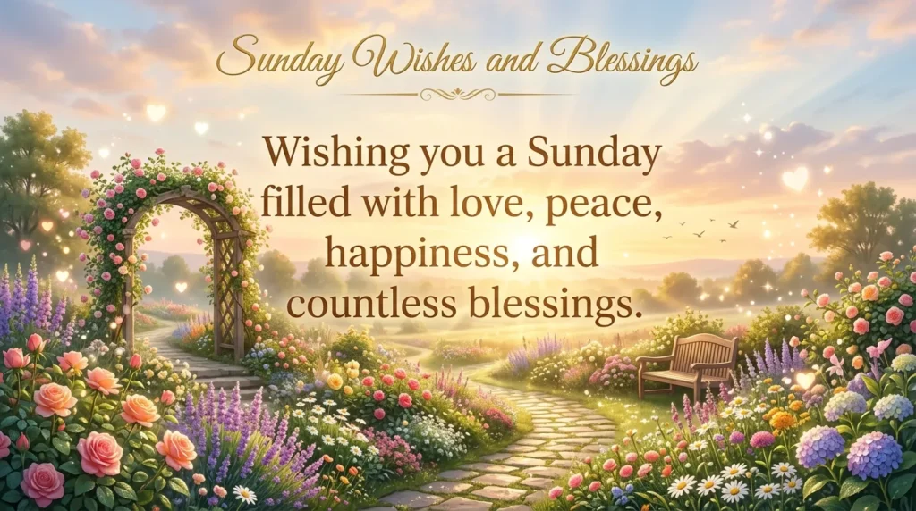 Sunday Wishes and Blessings
