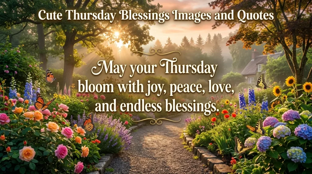 Cute Thursday Blessings Images and Quotes
