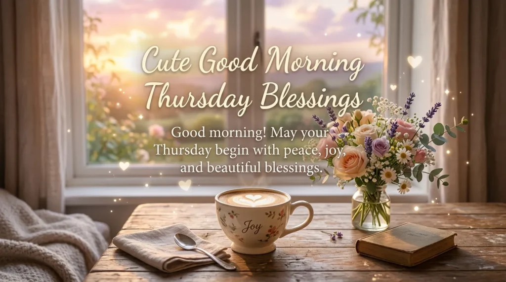 Cute Good Morning Thursday Blessings
