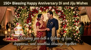 150+ Blessing Happy Anniversary Di and Jiju Wishes