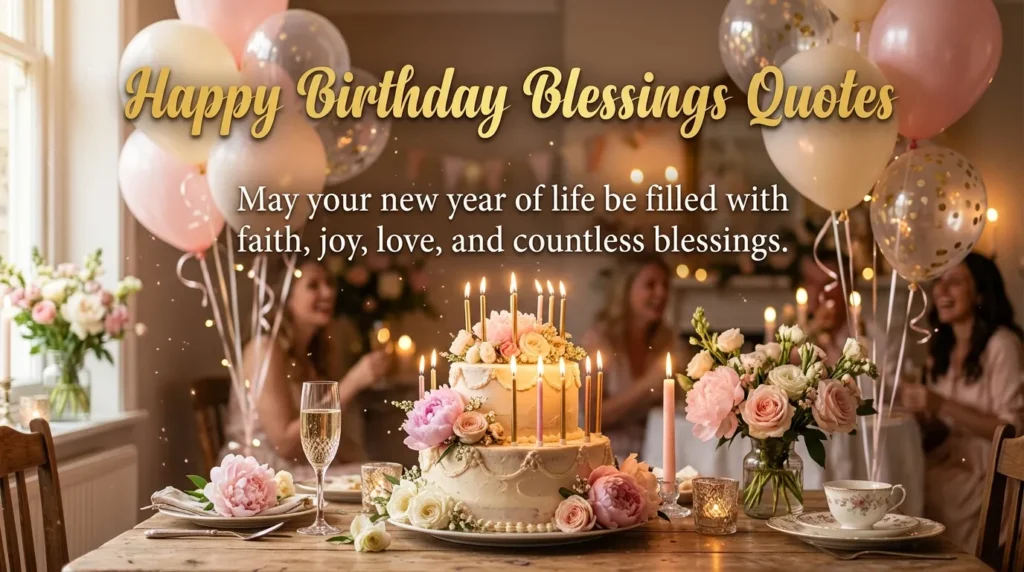 Happy Birthday Blessings Quotes
